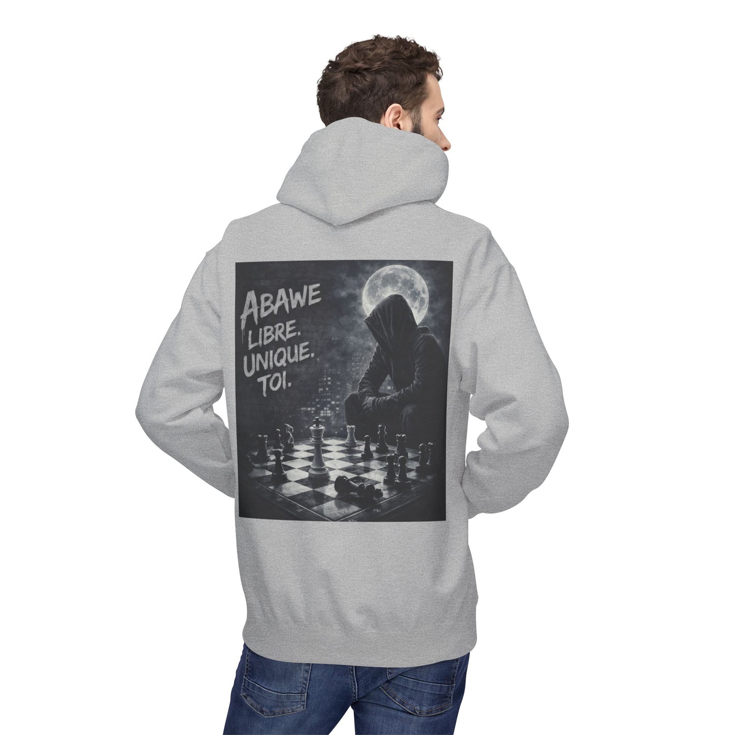 Sweat à capuche - Echiquier