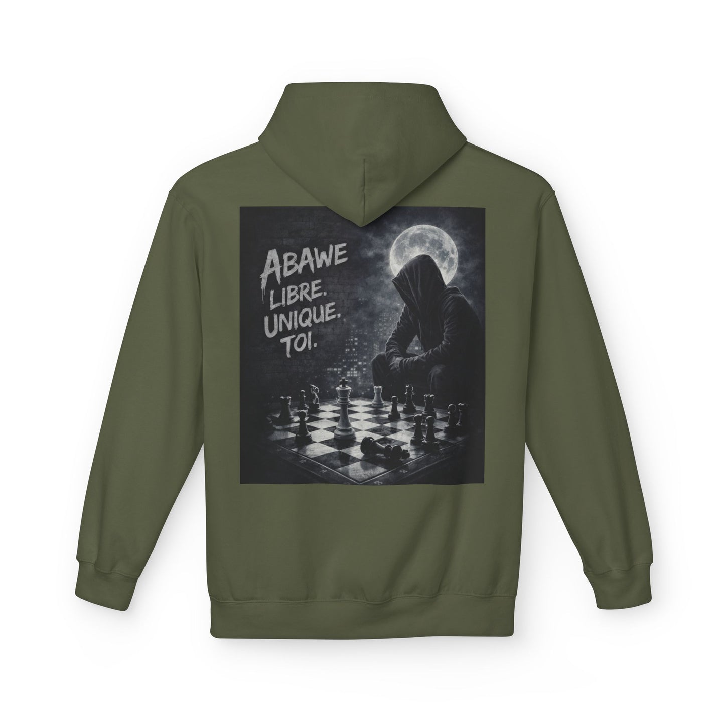 Sweat à capuche - Libre. Unique. Toi.