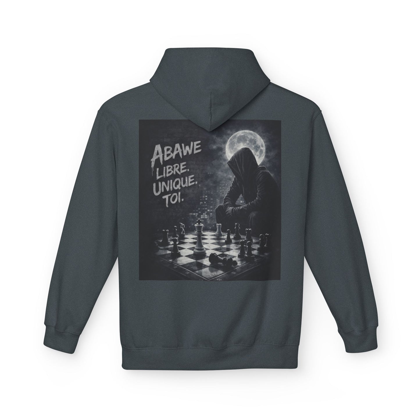 Sweat à capuche - Libre. Unique. Toi.