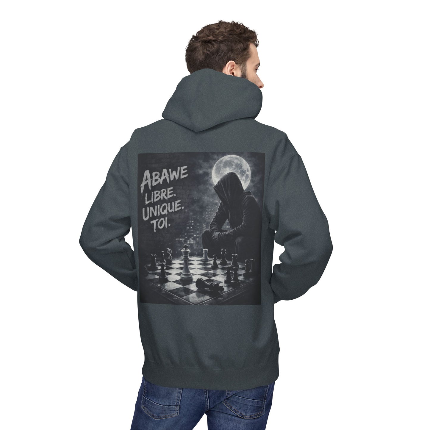 Sweat à capuche - Echiquier