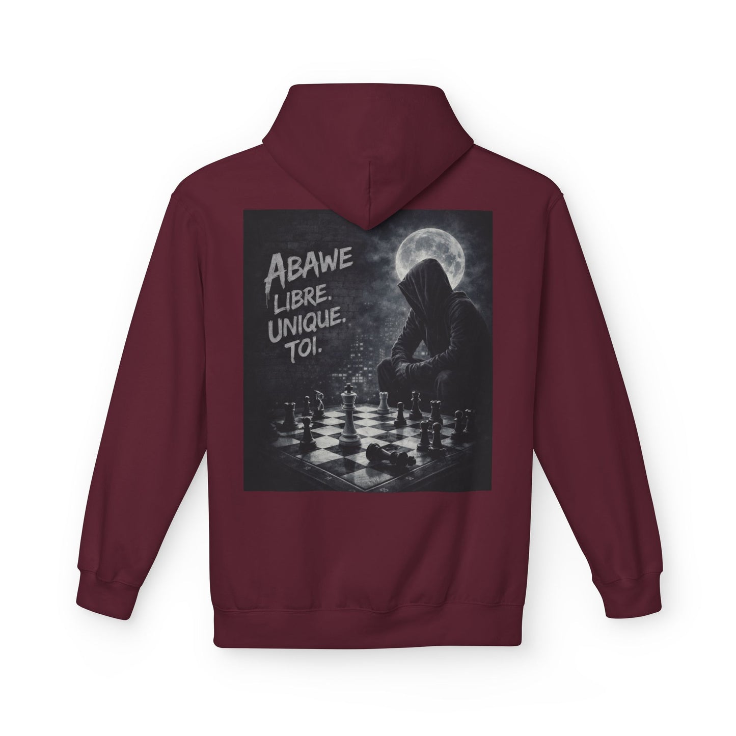 Sweat à capuche - Libre. Unique. Toi.