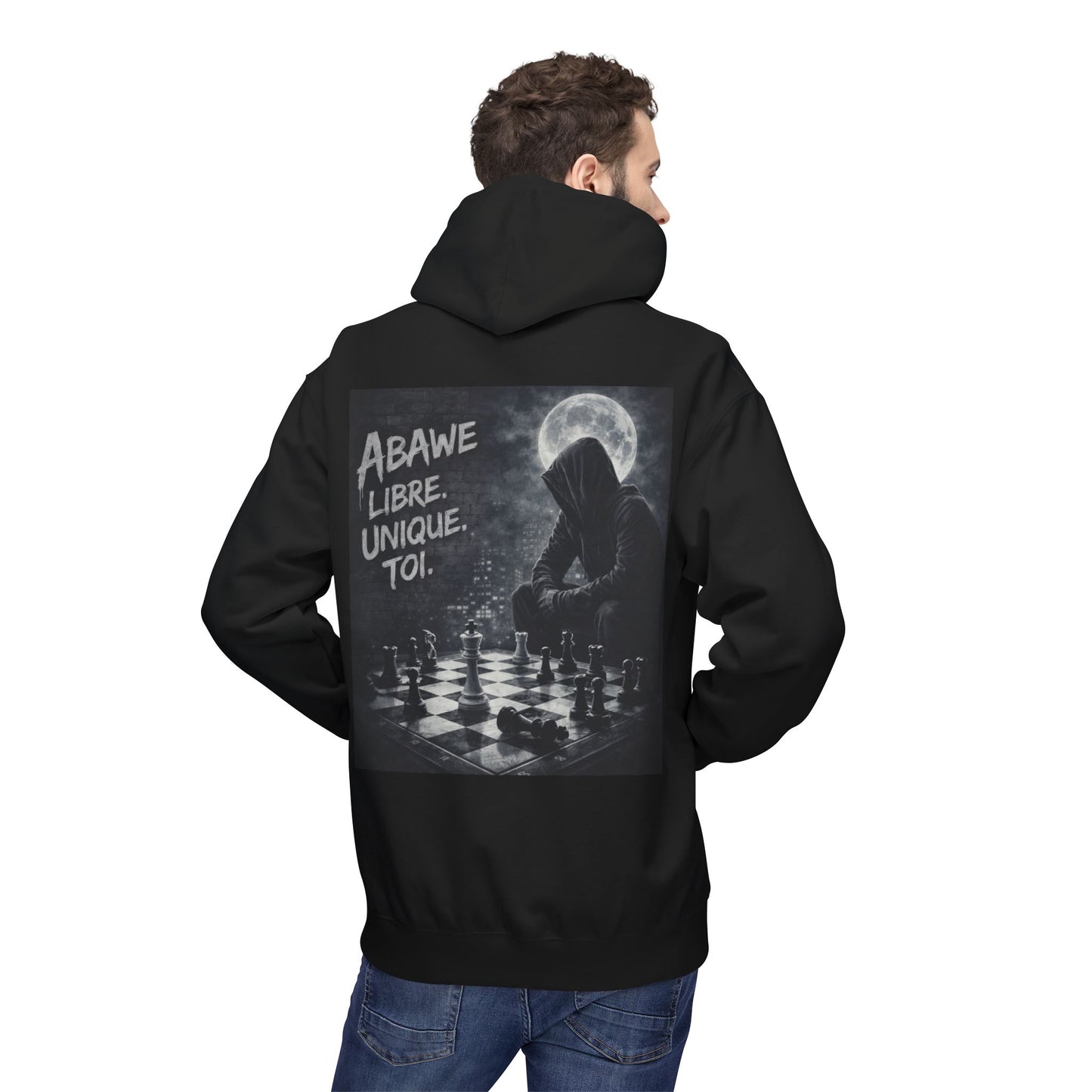 Sweat à capuche - Echiquier