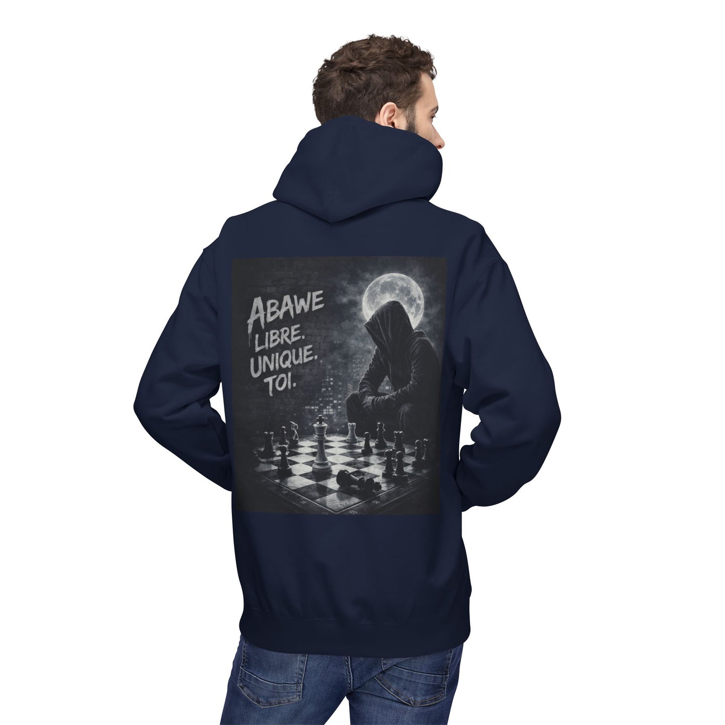 Sweat à capuche - Libre. Unique. Toi.