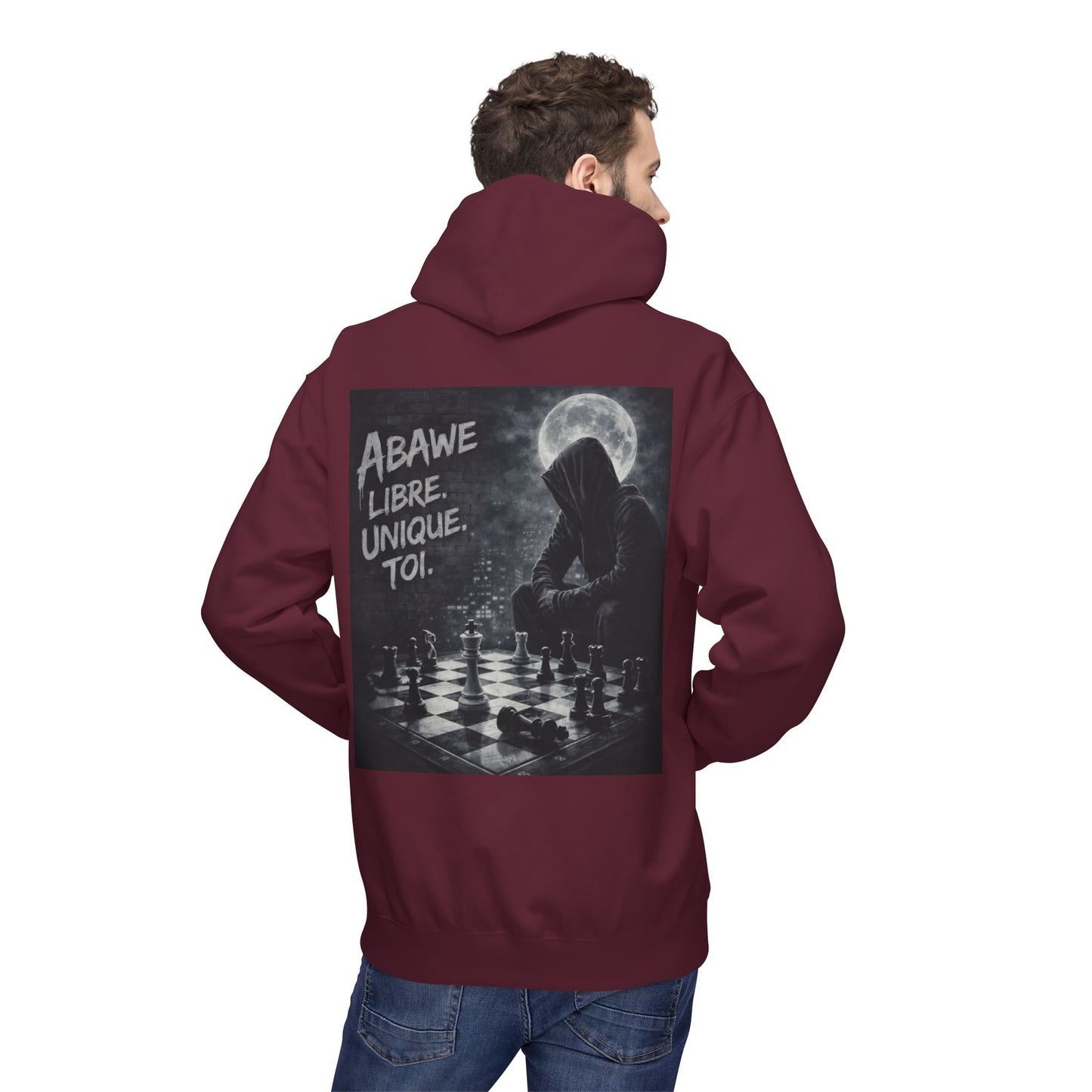 Sweat à capuche - Echiquier