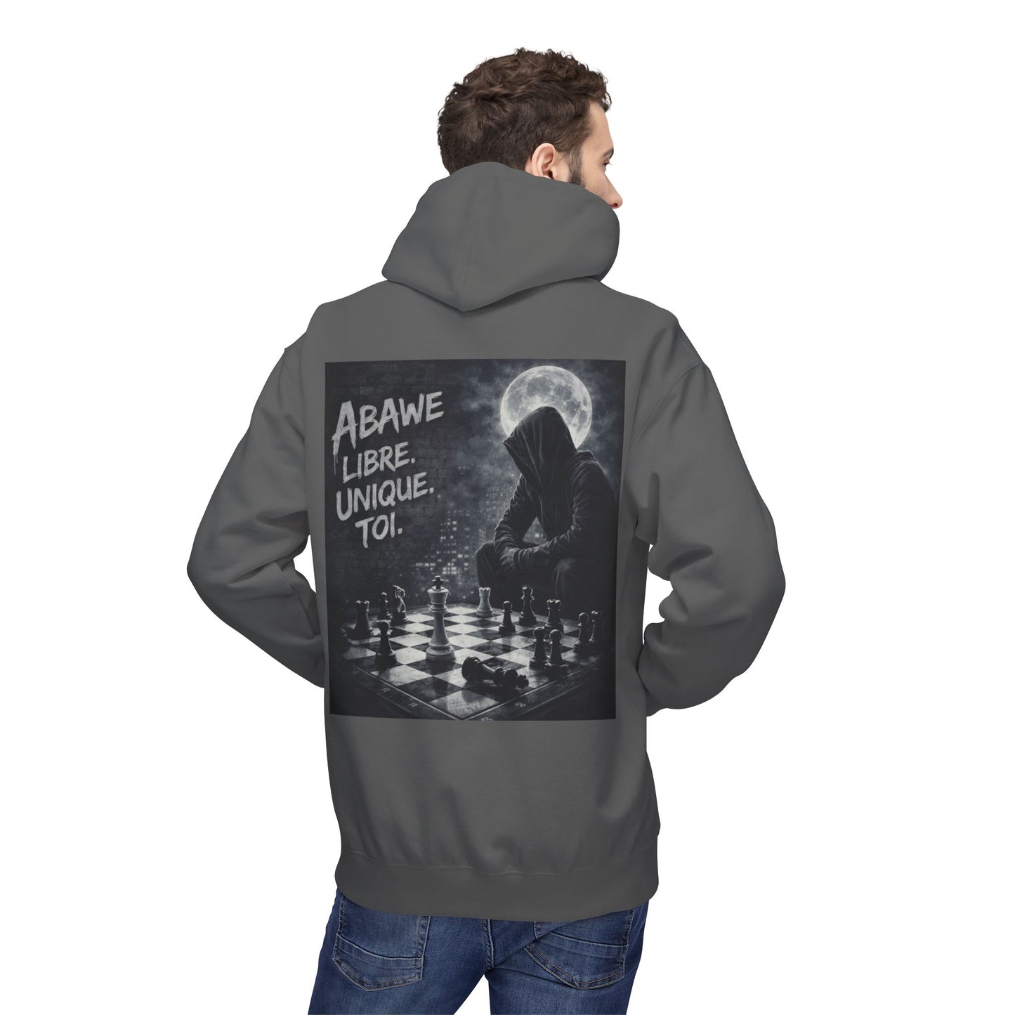 Sweat à capuche - Echiquier